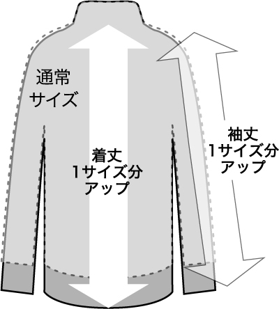 トールサイズ トップス