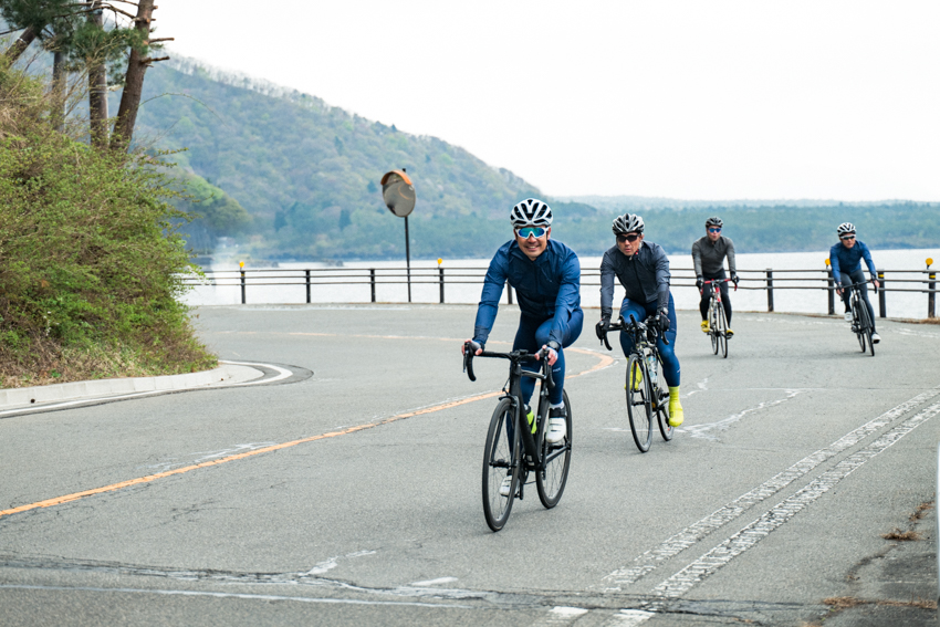 山梨県西湖にPI TRIメンバーが集結