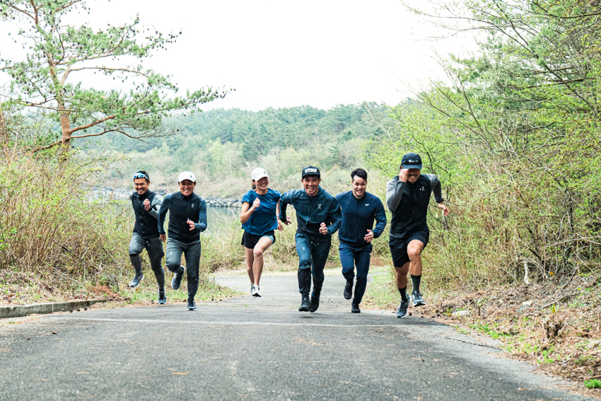 山梨県西湖にPI TRIメンバーが集結