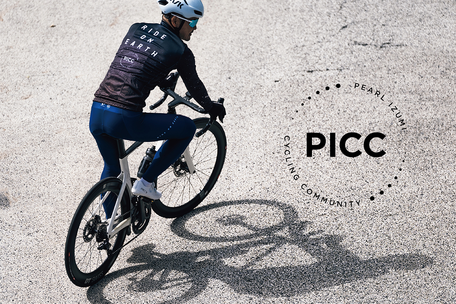 PICCオリジナルサイクルウェア 2025秋冬<br>「RIDE ON EARTH」
